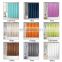 i@home Solid color waterproof 100% poliester shower curtain white bathroom