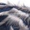 High quality Soft Faux peacock Fur rectangle decorative pillow