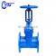 80 Degree Temperature Blue Epoxy Coated Body Rising Stem Flange Gate Valve With EPDM Disc For Water