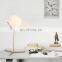 Nordic bedroom bedside table lamp simple modern study lamp hotel room creative model room decoration table lamp