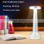 Modern nordic home decor hotel restaurant bedside LED table light aluminium study reading Rechargeable desk lamp