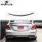 E-Class W213 Carbon fiber Rear Trunk Spoiler for Mercedes E200 E350 E63 AMG Sedan 16-17