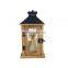 Portable Led Candle Holder Solar Candle Lantern Wood Lantern For Home Decor