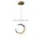 Modern LED Creative Pendant Lights Moon Crystal Hanging Lamps Living Room Light Fixture Home Decoration