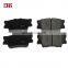 D1212 front brake parts DSS disk brake pad for Toyota camry 2006-2011 RAV4 2005 car semi metal break pad