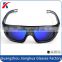 Fashion custom brand logo bifocal vintage basketball eyewear glasses coolest black frame and blue lens eye safety goggles