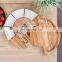 Charcuterie Board Set and Cheese Serving Platter. 13 inch Meat/Cheese Cutting Board with Knife Set