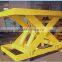 stationary cargo lift scissor platform lift