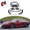 CH Hot Selling Perfect Fitment Engine Hood Mud Protecter Rear Lamp Auto Body Kits For Porsche 718 2016-2018 to GTS