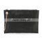 slim snake print/skin leather women clutch bag handbag with wrist chain