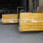 Hollow mgo board sandwich panel 10mm width gap PPGI steel surface
