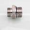 Wholesale Straight Fitting Adapter Thread Pipe Bulkhead Type Fitting Steel Copper Pipe OEM ODM S25