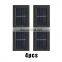 Outdoor Rechargeable Garden Fence Wall Mounted Security Lamps Motion Sensor LED Solar Wall Light