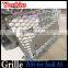 High quality parts ABS silver black grille Front Bumper Grille for Audi A5 to RS5 Chrome Grille