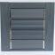 Manual adjustable window shades decoration wall cladding architecture louvers blades aluminium