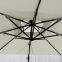 multi colors 3m waterproof umbrella with double roof with side stand