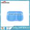 2 Sections Square Silicone Lunch Box Container collapsible lunch school box