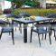 plastic rattan chair outdoor furniture