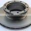 Truck Brake Plate Brake Disc Made Cast Iron OEM as Buyer Request