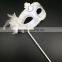 Party ladies fashion sexy white Princess Masquerade Masks With Stick venetian mask party supplies