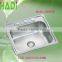 South American single bowl stainless steel kitchen sinks HD6056