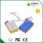 customized size and capacity lipo battery 3.7V rechargeable battery 603040