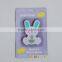 Cartoon eraser die-cut animal shaped eraser