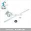 Galvanized ceilling hooking bolt with nut and washer
