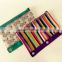 Osini design custom 3-Ring binder pvc colorful zipper pencil pouch /case for colleage