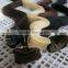 double side skin weft hair brazilian body wave remy curly tape hair extensions