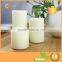 Flameless Candles Battery Operated Real High Quality Wax LED Light Set of 3 Weatherproof Style Candles
