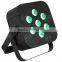 DMX512 inner truss 7x10w rgbw 4in1led flat par light