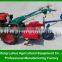 Rotary tiller with seat matched with walking tractor