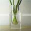 China tall flower acrylic vases