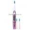 Sonic Electric Toothbrush Waterproof 2 Brushing Modes Whitening Gems Protection with 2 Extra Replacement Brush Heads SV030698