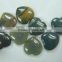 Wholesale high quality semi precious stone 25*8mm puffy heart jewelry