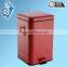 Professional maunfacture mteal squared recycling outdoor waste bin