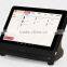 2015 hot selling white black silver cheap android touch pos system