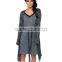 Women's 2 Piece Robe & Chemise Nightgown Sleepwear Set