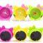Beautiful silicone mini kids alarm clock