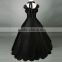 Fancy Dress Carnival Classical Lolita Black Barbie Queen Gothic Dress Cosplay Csotume For Women