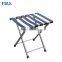hotel foldable luggage with built in clothes rack