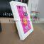 black and white color classical cheap Plastic photo frame in 4x6in for home decorative