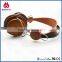3.5mm popular super bass wood headphones