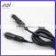 Male to male Car Cigarette lighter plug with dc power cable