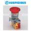 22mm IP65 Waterproof Illuminated Mushroom Head Momentary Push Button Switch LED/Neon (LXE22)