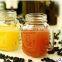16oz colored glass mason jar with embossed logo