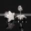 Wholesale Fashion Trendy Stylish Popular Silver Star Crystal Japanese Fashion Earrings