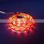 IC memory card led digital Advertising lighting 360LED WS2812B flexible strip with 5v CE&Rohs
