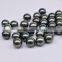 2016 new arrival perfect round Tahitian loose black pearl